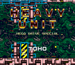 Heavy Unit screenshot 4 for Sega Mega Drive